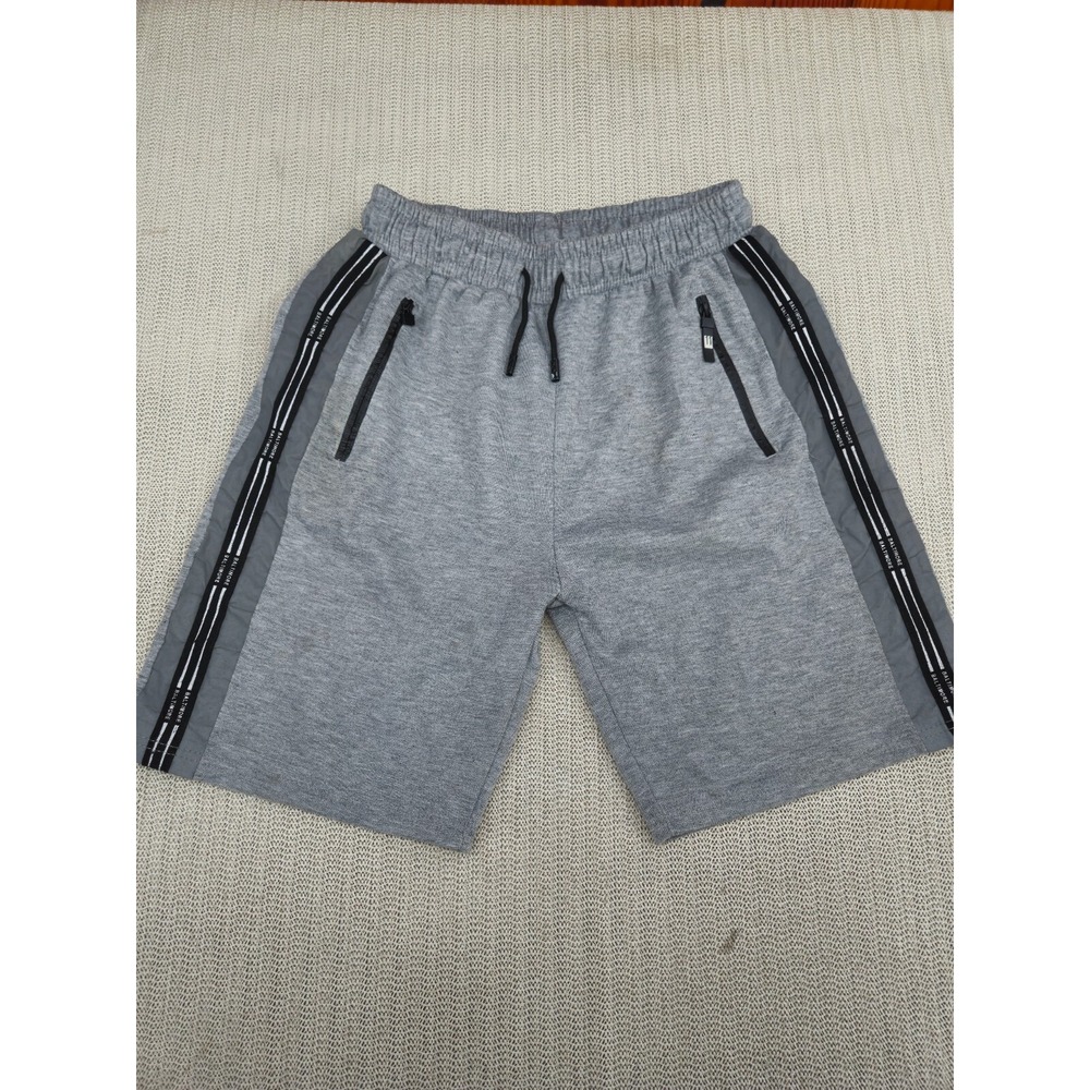 Baltimore Basketball Shorts Mens Large Gray Fleece Knit Running Tennis